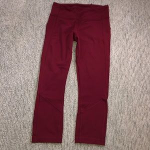 LuluLemon 3/4 athletic leggings